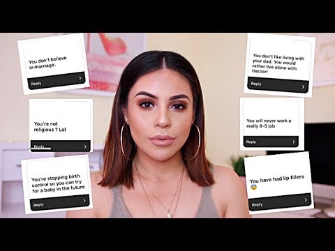 GET READY WITH ME: REACTING TO YOUR ASSUMPTIONS ABOUT ME | JuicyJas - UCqTR5f7YkGro3cPv23SqcqQ