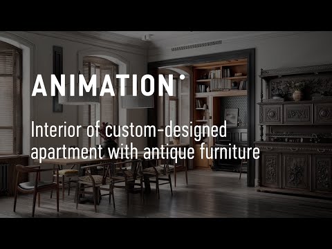 3d animated video of a custom interior design concept