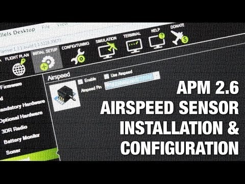 APM 2.6 Airspeed Sensor Installation and Configuration - UC_LDtFt-RADAdI8zIW_ecbg