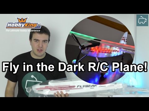 HobbyKing Flybeam Night Flyer with LED Lights! RC Plane Out of Box - UCDmaPHBzr724MEhnOFUAqsA