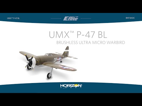 E-flite UMX P-47 BL BNF Basic - UCaZfBdoIjVScInRSvRdvWxA