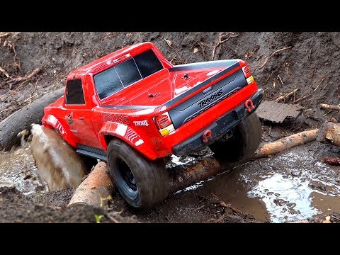 MOE UNBOXES his OWN BRIGHT RED TRAXXAS & MUDS a TRX4 SPORT TRUCK! #ProudParenting | RC ADVENTURES - UCxcjVHL-2o3D6Q9esu05a1Q