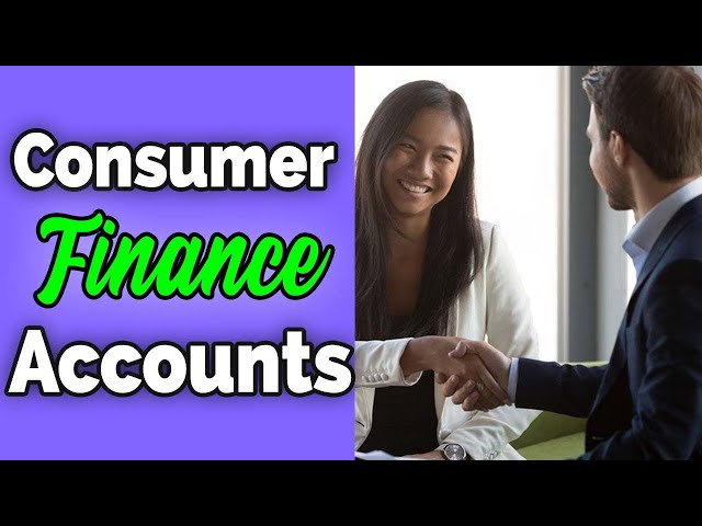 What Is A Consumer Finance Company Account?