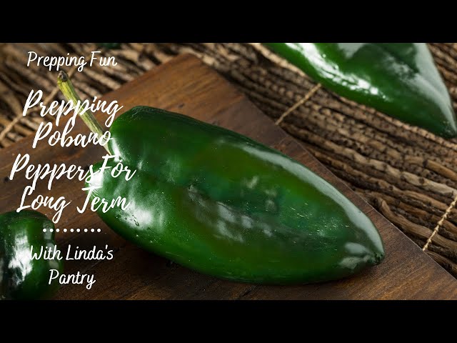 How To Preserve Poblano Peppers?