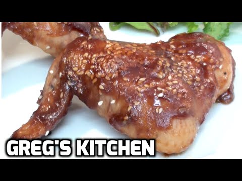 HOW TO MAKE STICKY CHICKEN WINGS RECIPE  - Greg's Kitchen - UCGXHiIMcPZ9IQNwmJOv12dQ