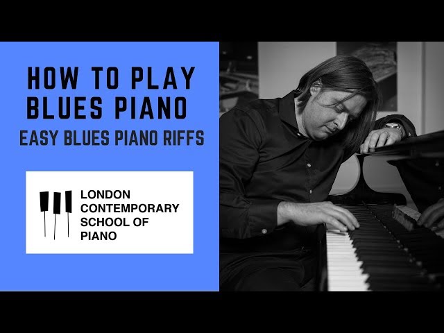How to Play Blues Piano Riffs with Sheet Music