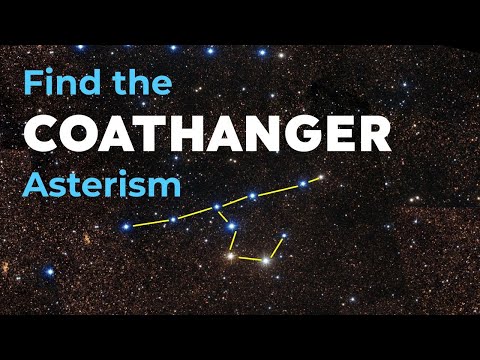 How to Find the Coathanger Asterism AKA Brocchi's Cluster in Vulpecula