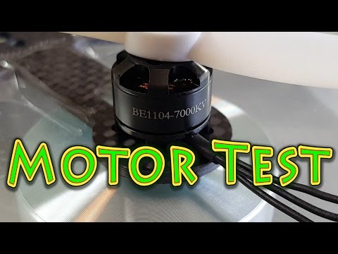 DYS 1104 7000kv Motor Testing - UCnJyFn_66GMfAbz1AW9MqbQ