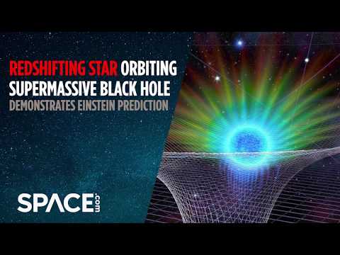 Redshifting Star Orbiting Supermassive Black Hole Demonstrates Einstein Prediction - UCVTomc35agH1SM6kCKzwW_g