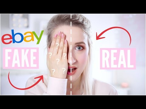 REAL vs FAKE Makeup - TESTING EBAY FAKES | Sophie Louise - UChelG_sYPLMv-HIBVGpO6DQ