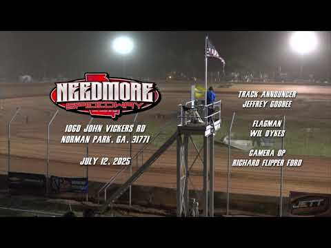 602 Late Model Highlights Needmore Speedway July 12, 2025 - dirt track racing video image