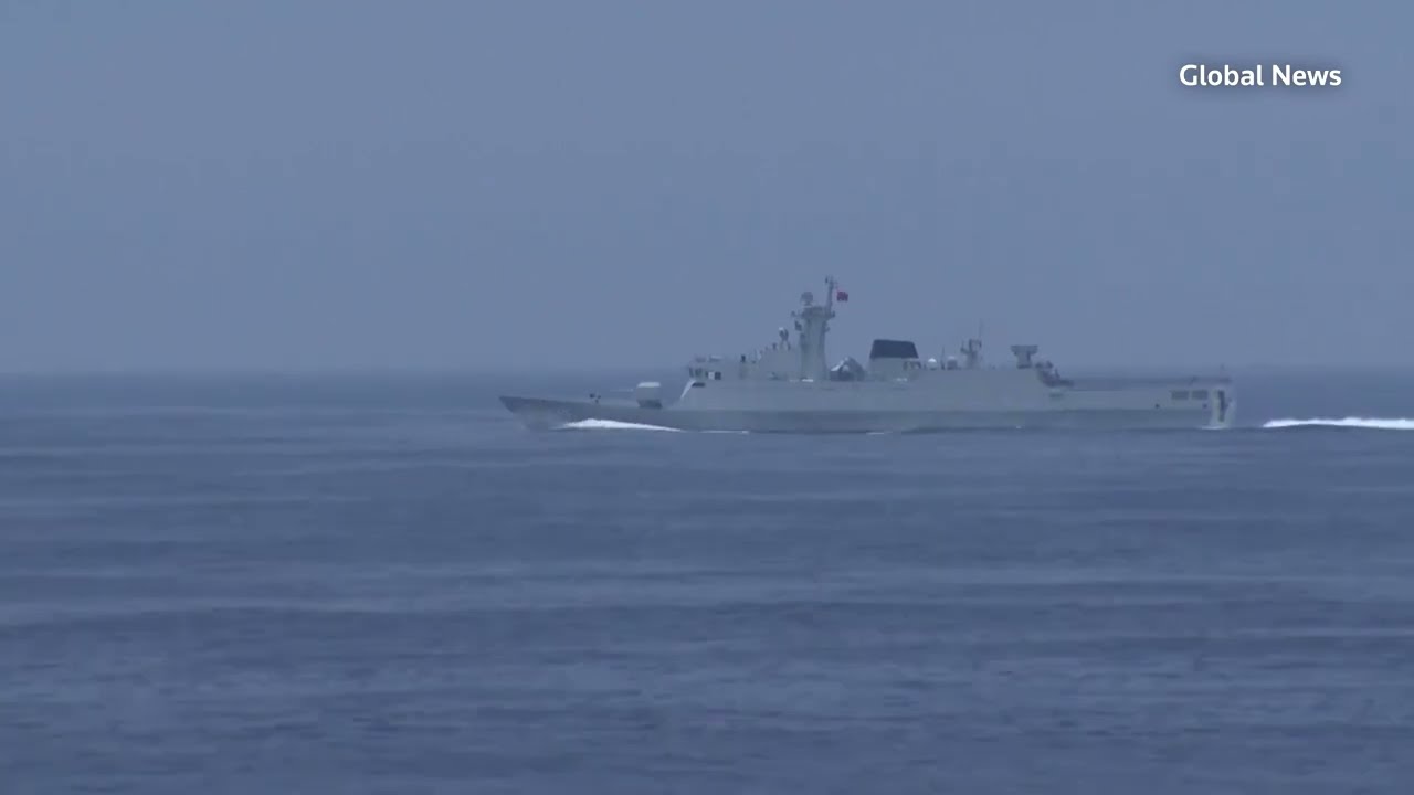 Chinese ship ‘cuts off US destroyer’ in Taiwan Strait