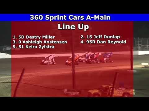 Grays Harbor Raceway - July 6, 2024 - 360 Sprint Cars A-Main - dirt track racing video image