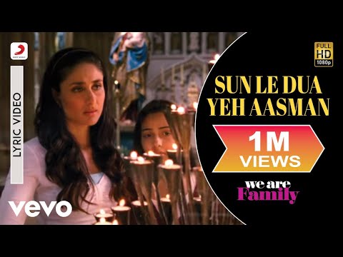 We Are Family - Sun Le Dua Yeh Aasman Lyric | Kareena, Kajol - UC3MLnJtqc_phABBriLRhtgQ