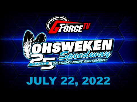 Friday Night Excitement | Ohsweken Speedway | July 22, 2022 - dirt track racing video image