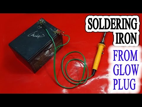 Make A Powerful Soldering Iron 12v Use Glow Plug - UCFwdmgEXDNlEX8AzDYWXQEg