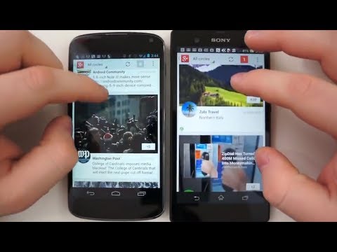 Sony Xperia Z vs Nexus 4 - UCO_vmeInQm5Z6dEZ6R5Kk0A