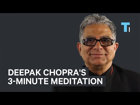 Deepak Chopra's Go-To 3-Minute Meditation To Stay Focused - UCVLZmDKeT-mV4H3ToYXIFYg