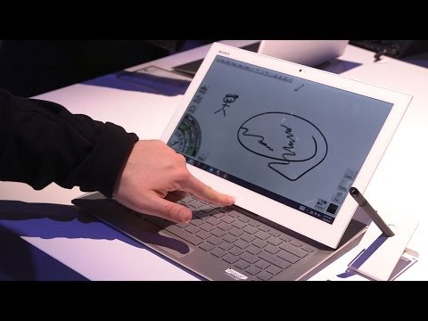 Sony Vaio Duo 13 Hands On - CES 2014 - UCR0AnNR7sViH3TWMJl5jyxw