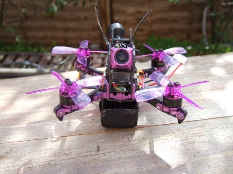 Eachine Lizard 105S Unboxing, analysis, binding, configuration and demo flight (Courtesy Banggood) - UC_aqLQ_BufNm_0cAIU8hzVg