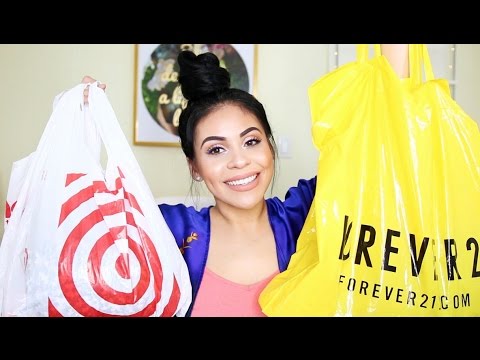 HUGE SPRING CLOTHING HAUL 2017: Tjmaxx, Forever 21 + More! | juicyyyyjas | JuicyJas - UCqTR5f7YkGro3cPv23SqcqQ