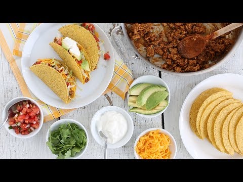 Simple Ground Turkey Tacos- Everyday Food with Sarah Carey - UCl0kP-Cfe-GGic7Ilnk-u_Q