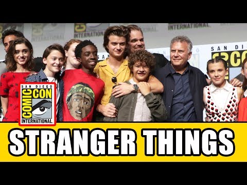 STRANGER THINGS Comic Con Panel - Season 2, News & Highlights - UCS5C4dC1Vc3EzgeDO-Wu3Mg