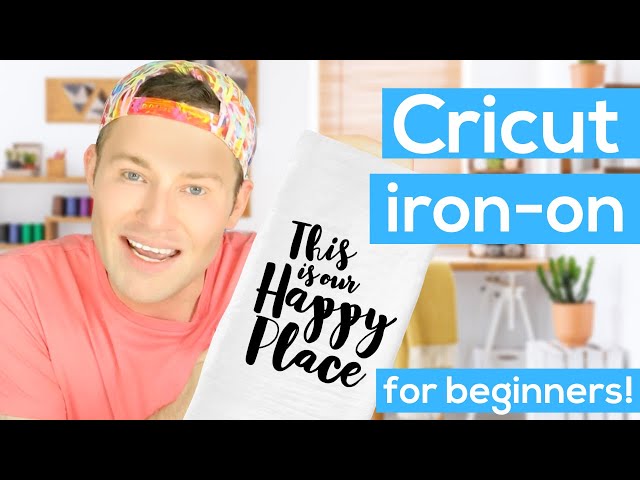 How to Cut Iron on Vinyl with a Cricut
