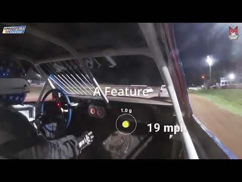 #9 Gavin Crisler - FWD - 7-12-2025 Springfield Raceway - In Car Camera - dirt track racing video image