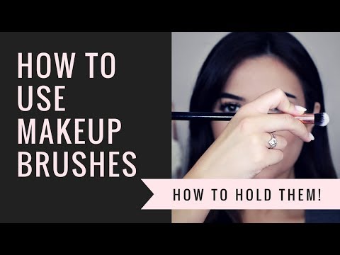 Makeup Brushes For Beginners | How To Hold Makeup Brush - UC-1-zPmT368J8JRbsK_1keA