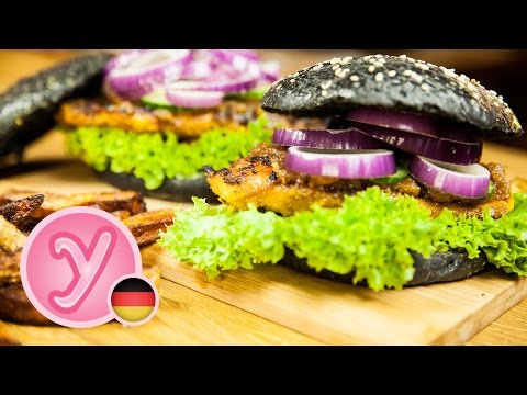 SATAY BURGER mit gegrillten Satée Hähnchenflilets und Erdnusssoße - UC990hStWQ3tgj1Zk_ASTRoQ