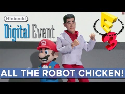 All the Robot Chicken of Nintendo's Digital Event - E3 2014 - Eurogamer - UCciKycgzURdymx-GRSY2_dA