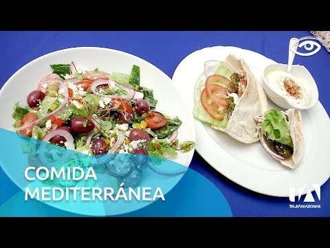 Comida mediterránea - Día a Día - Teleamazonas - UCqKWW2JMaQ0lVmnoR0bfaDA