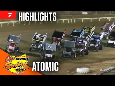 Ohio Sprint Speedweek Finale at Atomic Speedway 6/15/24 | Highlights - dirt track racing video image
