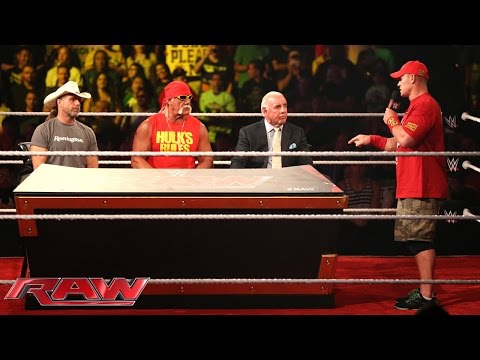 John Cena interrupts the WWE Hall of Fame Forum: Raw, Aug. 25, 2014 - UCJ5v_MCY6GNUBTO8-D3XoAg