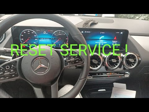 Hoe De Service Op De Mercedes B-Klasse Te Resetten - Mercedes B-Klasse ...