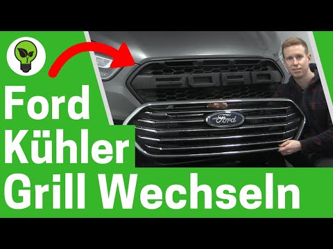 Instruções principais para substituir a grade do Ford Transit pela do Ford Raptor.