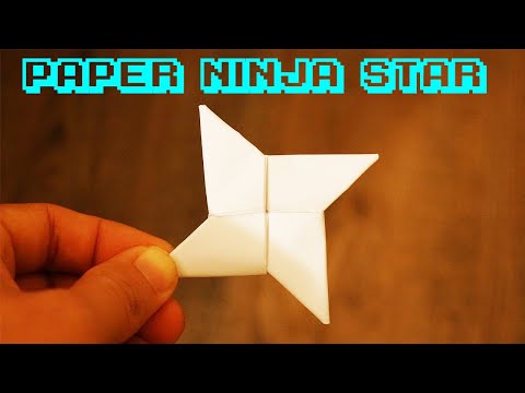 How to Make a Paper Ninja Star (Shuriken) - Origami - UCGCo75oFuO_g6dqxtLZwu7g