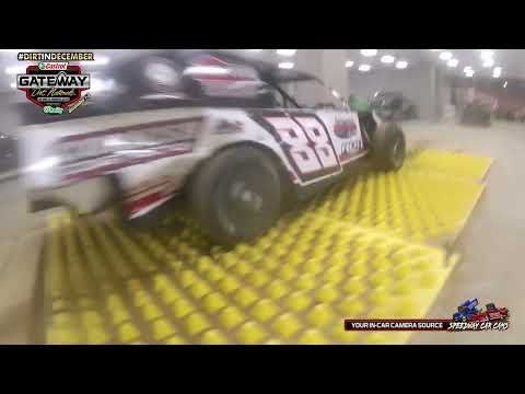 #88 Alan Stipp - 2022 Gateway Dirt Nationals - Open Wheel Modified - dirt track racing video image