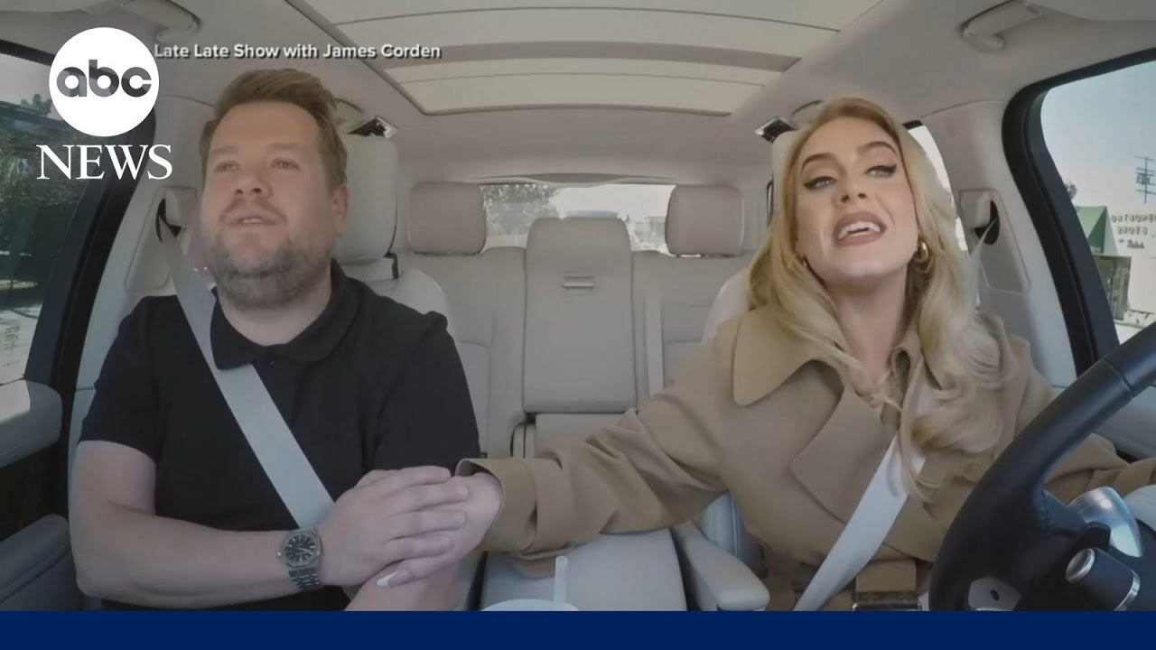 The Tea: Adele joins James Corden for 1 final Carpool Karaoke | ABCNL