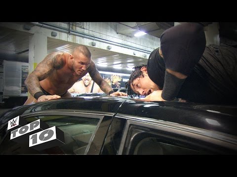 Superstars Getting Crushed on Cars: WWE Top 10 - UCJ5v_MCY6GNUBTO8-D3XoAg