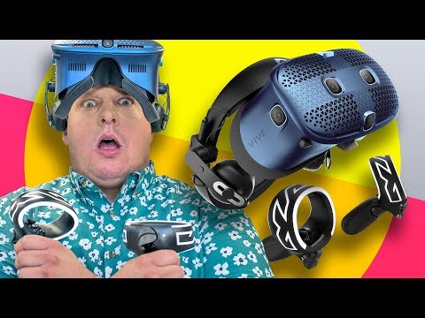 HTC Vive Cosmos VR headset first impressions - UCOmcA3f_RrH6b9NmcNa4tdg