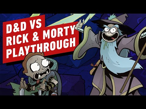 Dungeons & Dragons vs Rick and Morty Starter Set Playthrough Part 1 - UCKy1dAqELo0zrOtPkf0eTMw