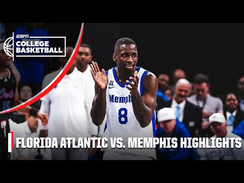 Florida Atlantic vs. Memphis | Full Game Highlights | ESPN College ...