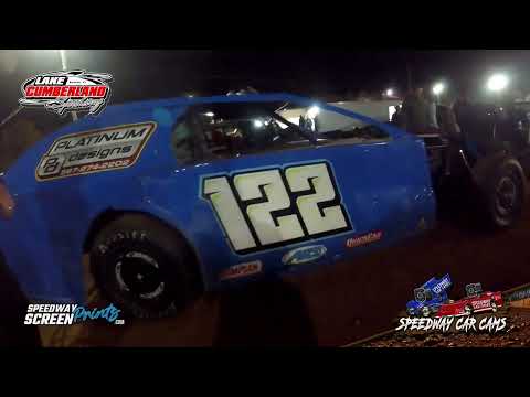 #122 Ross Burnett - Modified - Heat &amp; B-Main - Lake Cumberland Speedway 10-26-24 - dirt track racing video image