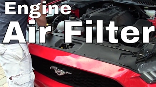 Sostituzione filtro aria motore FORD MUSTANG Cabrio