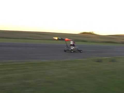 Pulsejet powered jetkart (daytime run) - UCQ2sg7vS7JkxKwtZuFZzn-g