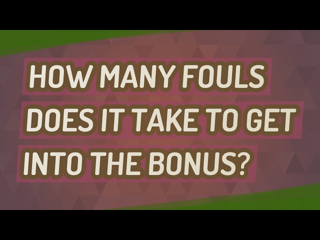 What Is the NBA Bonus?