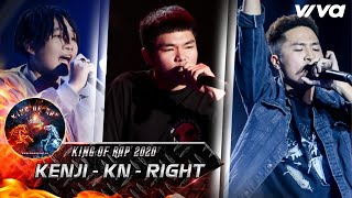 KENJI - Right - KN 'chiếm sóng' tập 1 King Of Rap với 3 màn trình diễn xuất sắc thuyết phục