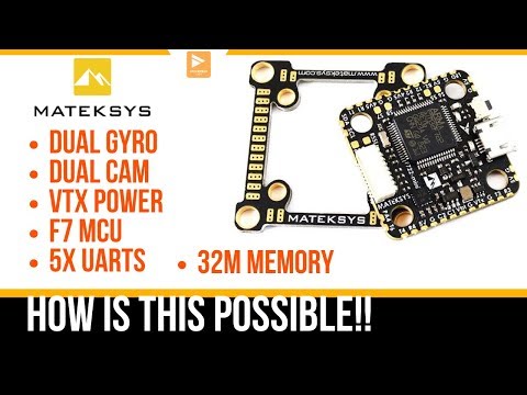 Most Advanced F7 20x20 Flight Controller // Matek F722 Mini Dual Gyro - UC3c9WhUvKv2eoqZNSqAGQXg